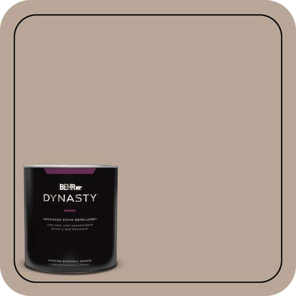 BEHR DYNASTY 1 qt. #MQ2-37 Eiffel for You One-Coat Hide Eggshell Enamel Interior Stain-Blocking Paint and Primer