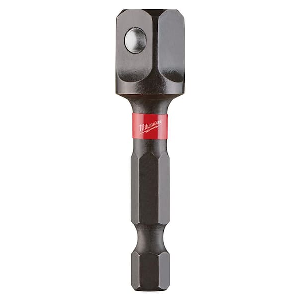 Cordless Drill Adaptor 2 in 1 Convertor Takes 1/4 Drive bits and 1/4 D sockets 