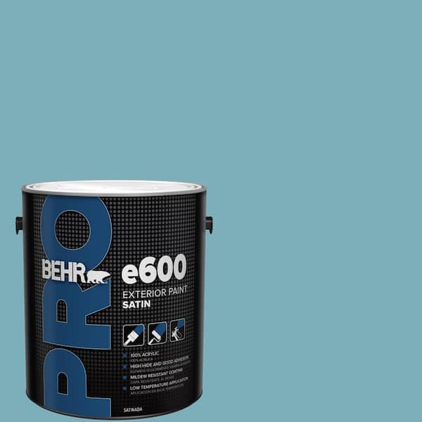 1 gal. #520F-4 November Skies Satin Exterior Paint