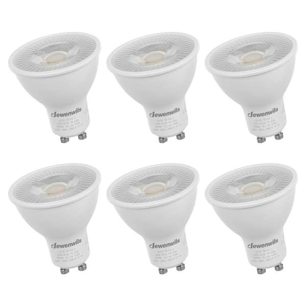 DEWENWILS 50-Watt Equivalent MR16 GU10 Dimmable Track Light LED Light Bulb 5000k, Daylight White (6-Pack)