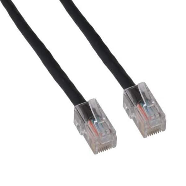 SANOXY 5 ft. Cat5e 350 MHz UTP Assembled Ethernet Network Patch Cable in Black