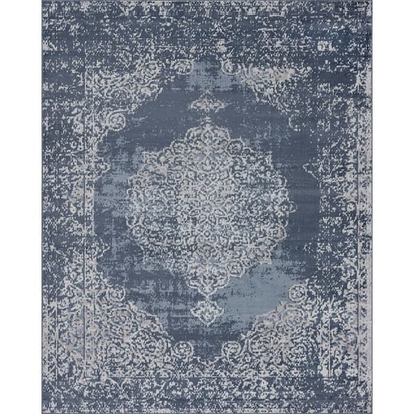 Nexus Medallion Blue 5 ft. x 7 ft. Indoor Area Rug