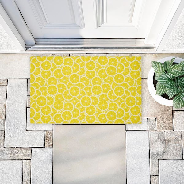 Stupell Industries Zesty Lemons Everywhere Yellow 18 in. x 30 in