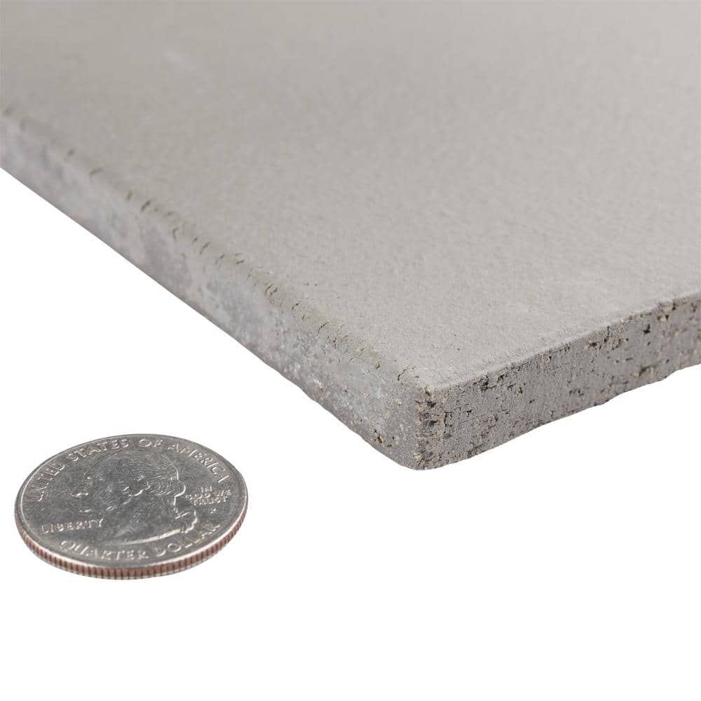Quarry 6" x 6" Matte Gray Ceramic Floor and Wall Tile
