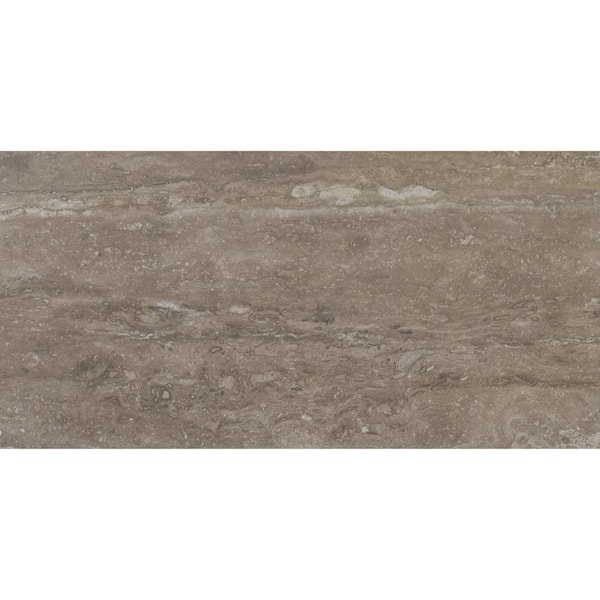 MSI Take Home Tile Sample -Valenzia Noce 4 in. x 4 in. Matte Porcelain Floor and Wall Tile