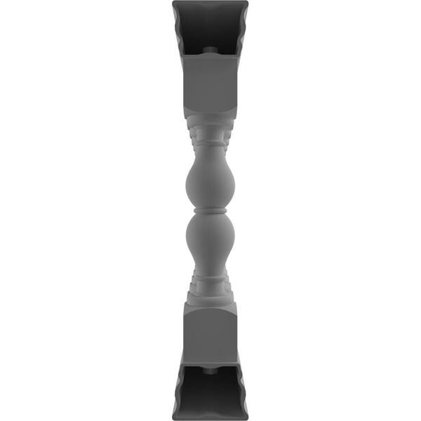 Ekena Millwork Fiberthane Avalon Balustrade 192 in. L x 42 in. H Fiberglass Railing Kit