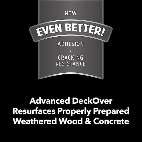 BEHR Premium Advanced DeckOver - 5 gal. #SC-365 Cape Cod Gray Textured Solid Color Exterior Wood and Concrete Coating