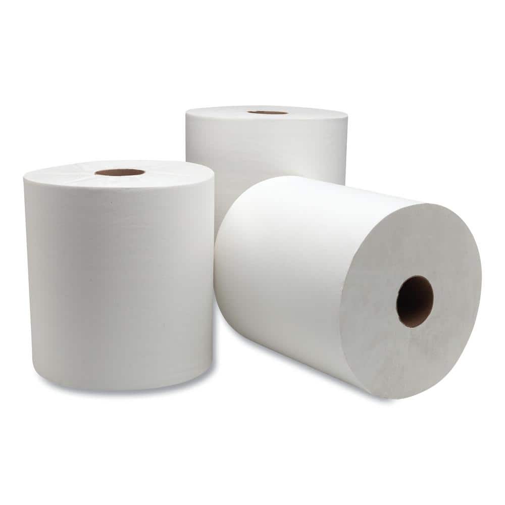TORK 7.88 in. x 1000 ft. White Advanced Hardwound Paper TORK 7.88 in. x 1000 ft. White Advanced Hardwound Paper