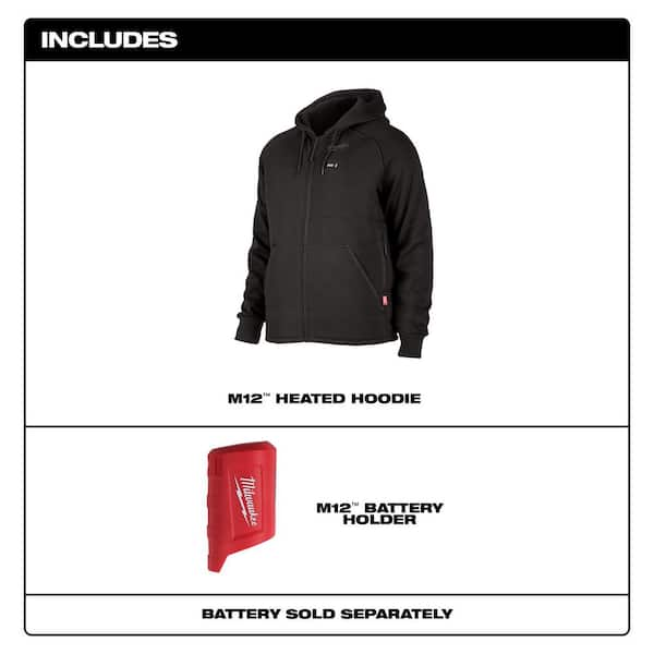 Milwaukee M12 2024 heated hoodie mens large