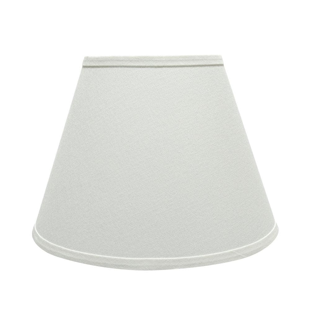 13 in. x 9.5 in. White Hardback Empire Lamp Shade price history on PriceWatchPro