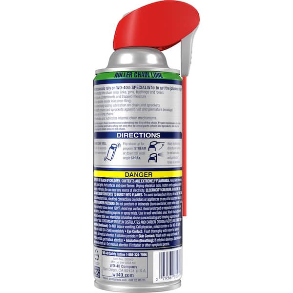 Non-Fling Roller Chain Lubricant Spray