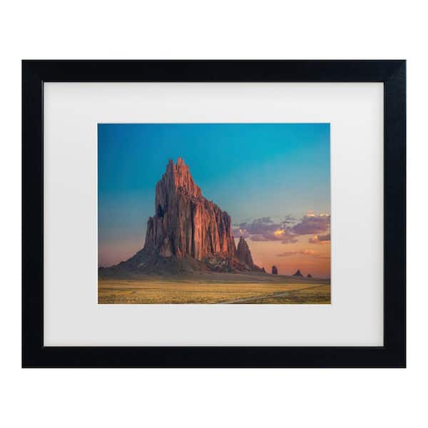 Trademark Fine Art Michael Zheng Morning Glory On Tse Bit Ai Matted Framed Photography Wall Art 18 in. x 22 in