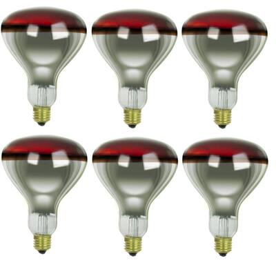 Heat Lamp Bulbs Light The Home Depot Heat Lamp Bulbs Light The, How Much Heat Does A 125 Watt Lamp Produce