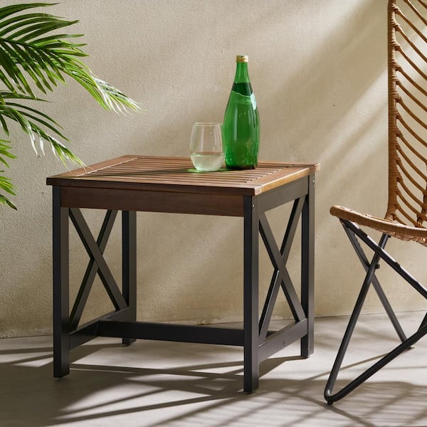 AS2OV アッソブ SIDE TABLE Amazon.com: ASYA Industrial Round End Table with Storage