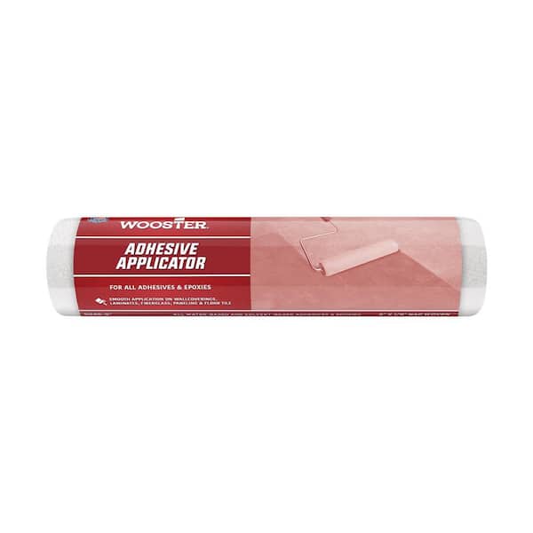 Wooster 9 in. x 1/8 in. High-Density Adhesive Applicator Fabric Roller Cover