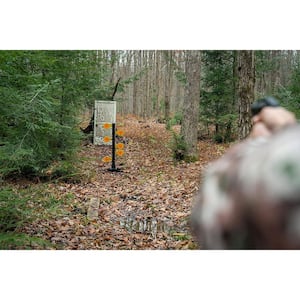 World of Targets 49 in. Handgun Dueling Tree Steel Shooting Target