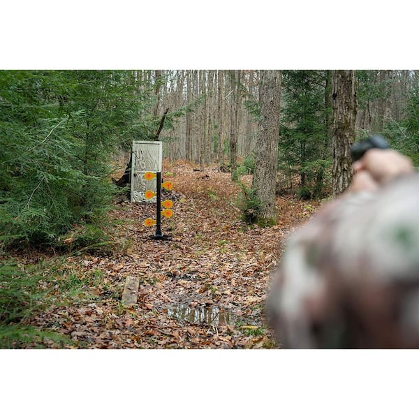 World of Targets 49 in. Handgun Dueling Tree Steel Shooting Target