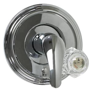 1-Handle Shower Valve Trim Kit for Delta Shower Faucets in Chrome