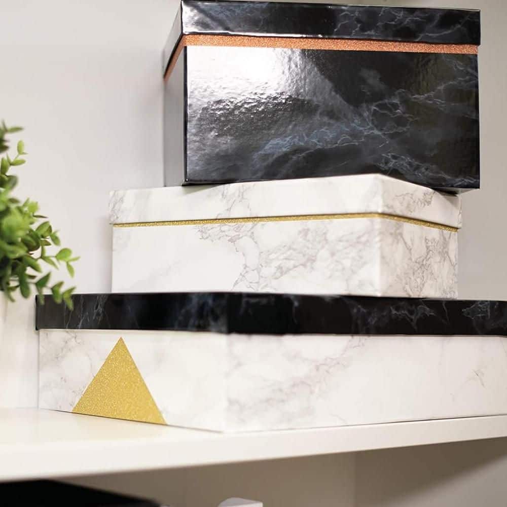 Matte Black Marble Self-Adhesive Vinyl Film Roll