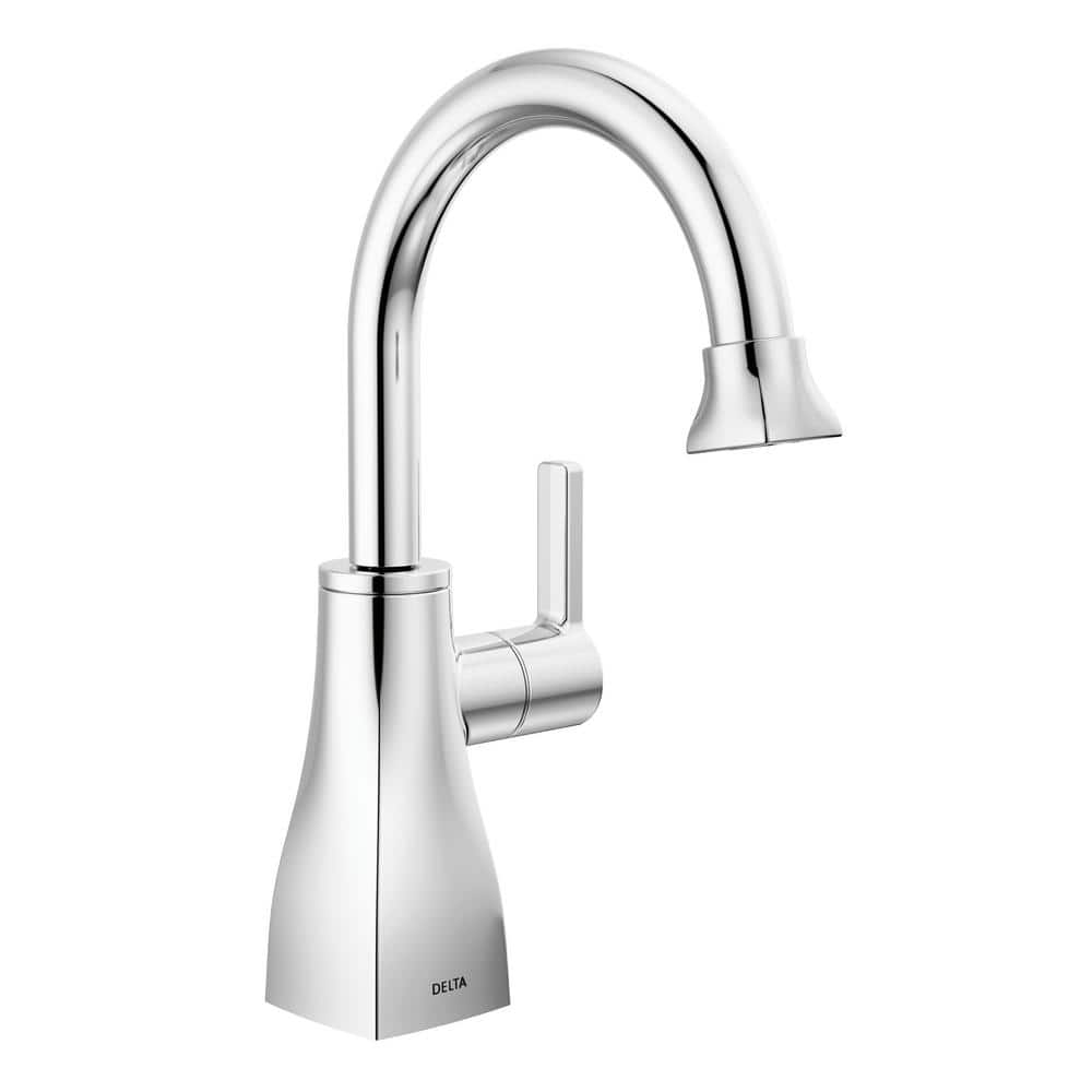 Contemporary Square Single Handle Beverage Faucet in Polished Chrome price history on PriceWatchPro