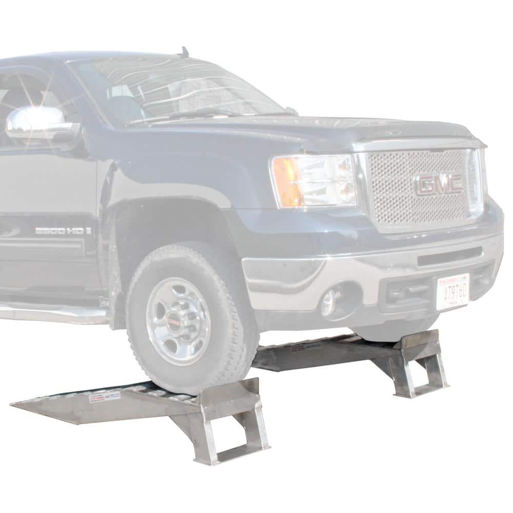 DISCOUNT RAMPS 7000 lbs. Per Axle 63 in. x 16 in. Aluminum Pickup Truck