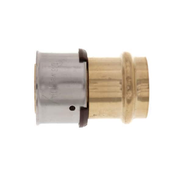 Viega PureFlow 1-1/4 in. x 1 in. Press Zero Lead Bronze Transition