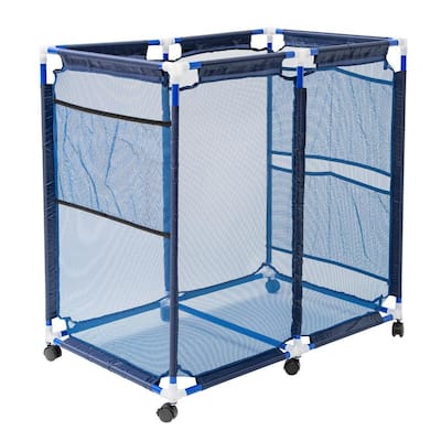 35 in. x 24 in. Rolling Pool Storage Cart for Toys and Accessories