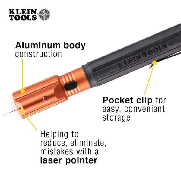 Klein Tools Inspection Penlight with Laser 56026 - The Home Depot
