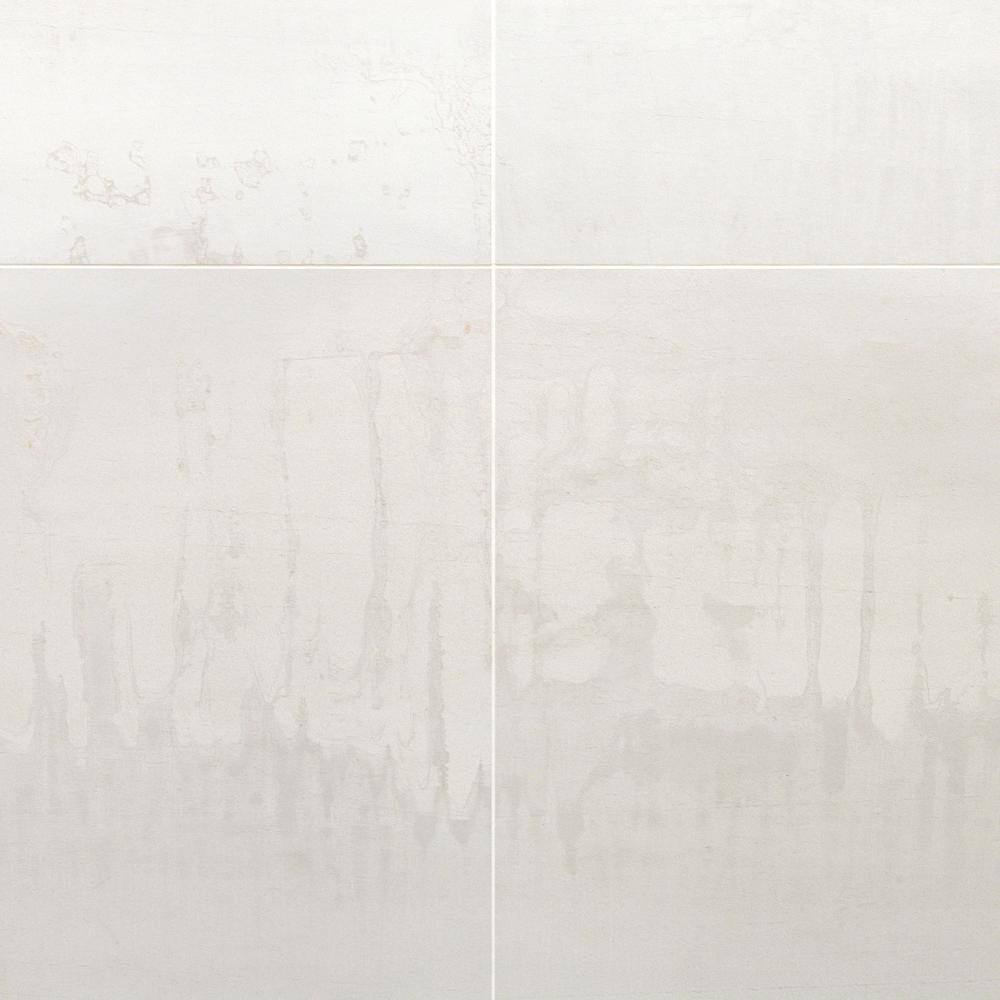 Large Format Light Silver Matte Porcelain Floor and Wall Tile