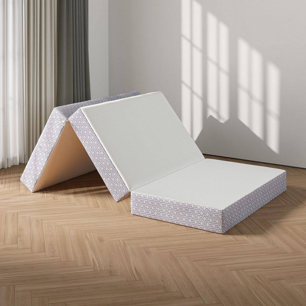 CoolSoft Queen Soft Memory Foam 6 in. Folding Mattress - thumbnail 7
