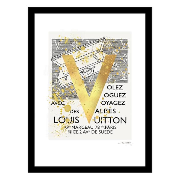 VENICE BEACH Collections Vintage Fashion Travel Style by Fairchild Paris 1-Piece Framed Graphic Print Abstract Poster Art Print 18 in. x 14 in.