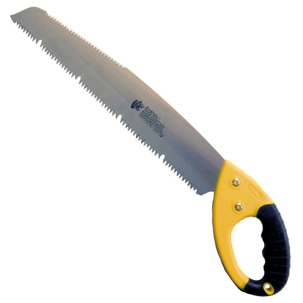 BARNEL USA 17 in. Straight Raker Blade Pull-Cut Hand Saw Z25T - The ...