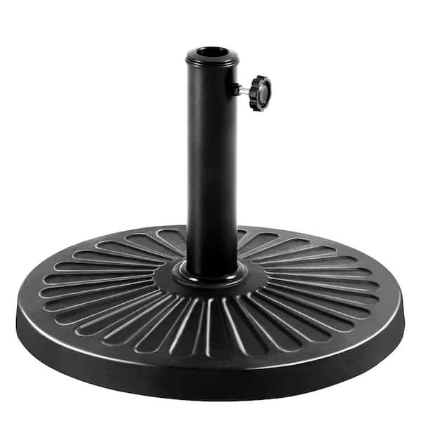 clearance patio umbrella with stand COBANA 7.5ft Patio Umbrella with Base Included, Outdoor Market Table  Umbrella with Stand Weights, Blue