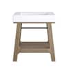 James Martin Vanities Boston 47 Stainless Steel Sink Console (Double  Basins), Radiant Gold w/ White Glossy Composite Stone Top - On Sale - Bed  Bath & Beyond - 32971251