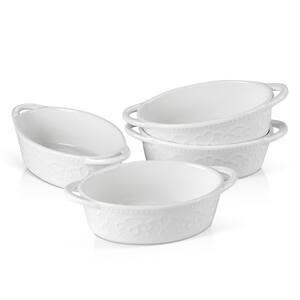 Ceramic 10.48 fl. oz. Oval Ramekin Dish (Set of 4)
