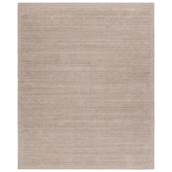 Jaipur Living Vayda 8 ft. x 10 ft. Light Brown Solid Handmade Indoor/Outdoor Area Rug