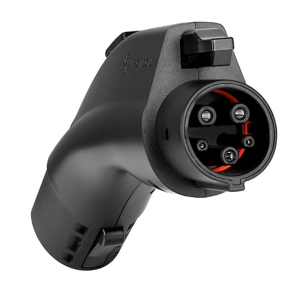 Tesla to J1772 Adapter, 80A and 250V, Compatible with Tesla Chargers and Mobile Connectors (Black)