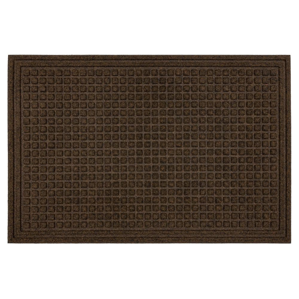 Waffle Black Doormat + Reviews