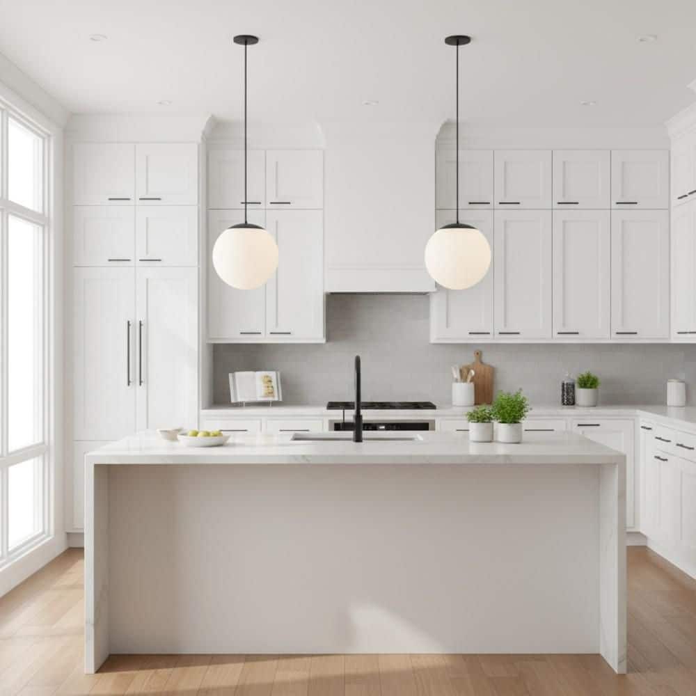 10 in. Black LED Flush Mount Ceiling Light 1300 Lumens 15 Watt 5 Color Temperature with Etched Diffuser for Dining Room price history on PriceWatchPro