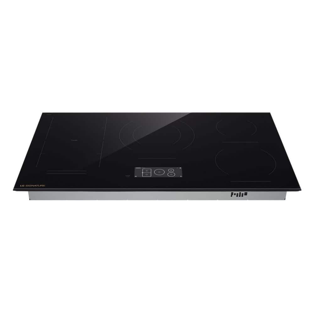 SIGNATURE 36 in Induction Cooktop with 5 Elements and Flex Cooking Zone in Black Ceramic Glass