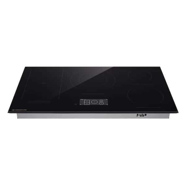SIGNATURE 36 in Induction Cooktop with 5 Elements and Flex Cooking Zone in Black Ceramic Glass