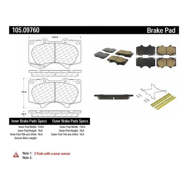 Centric Parts Disc Brake Pad Set
