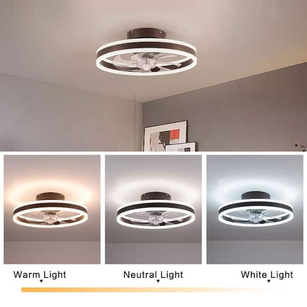 circular ceiling fan with light