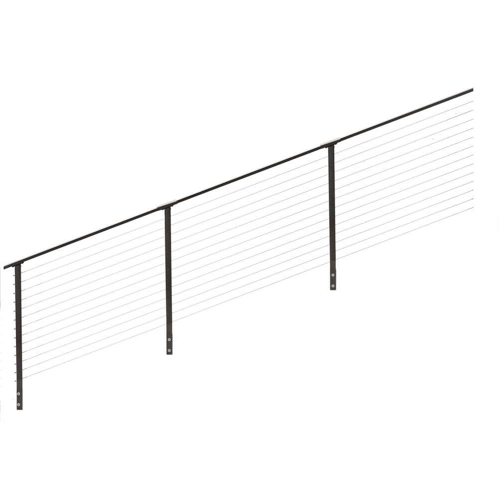 26 ft. Stair Cable Railing, 42 in. Face Mount, Bronze price history on PriceWatchPro