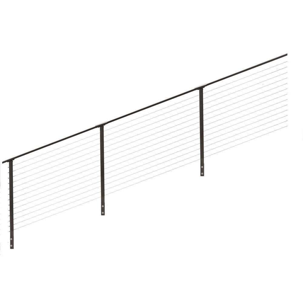 28 ft. Stair Cable Railing, 42 in. Face Mount, Bronze price history on PriceWatchPro