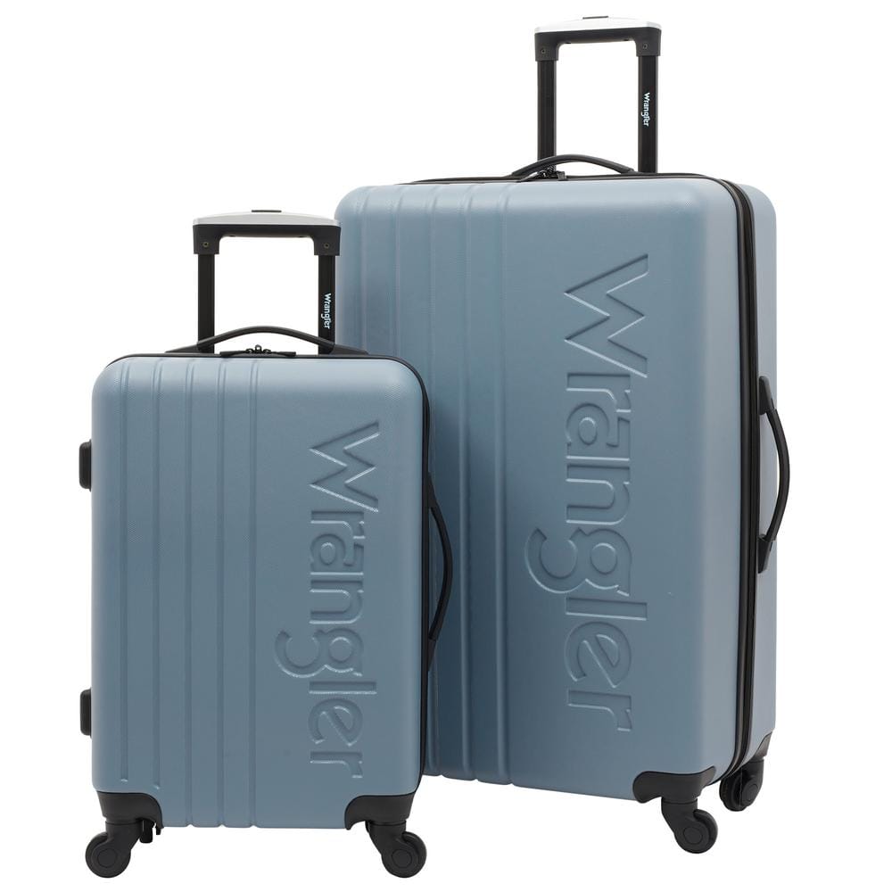 Wrangler 2 Pc. Quest Collection Spinner Travel Luggage Set -Winter Sky