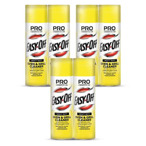Professional 24 oz Heavy Duty Oven & Grill Degreaser Aerosol Spray(2-Count) (Case of 3)