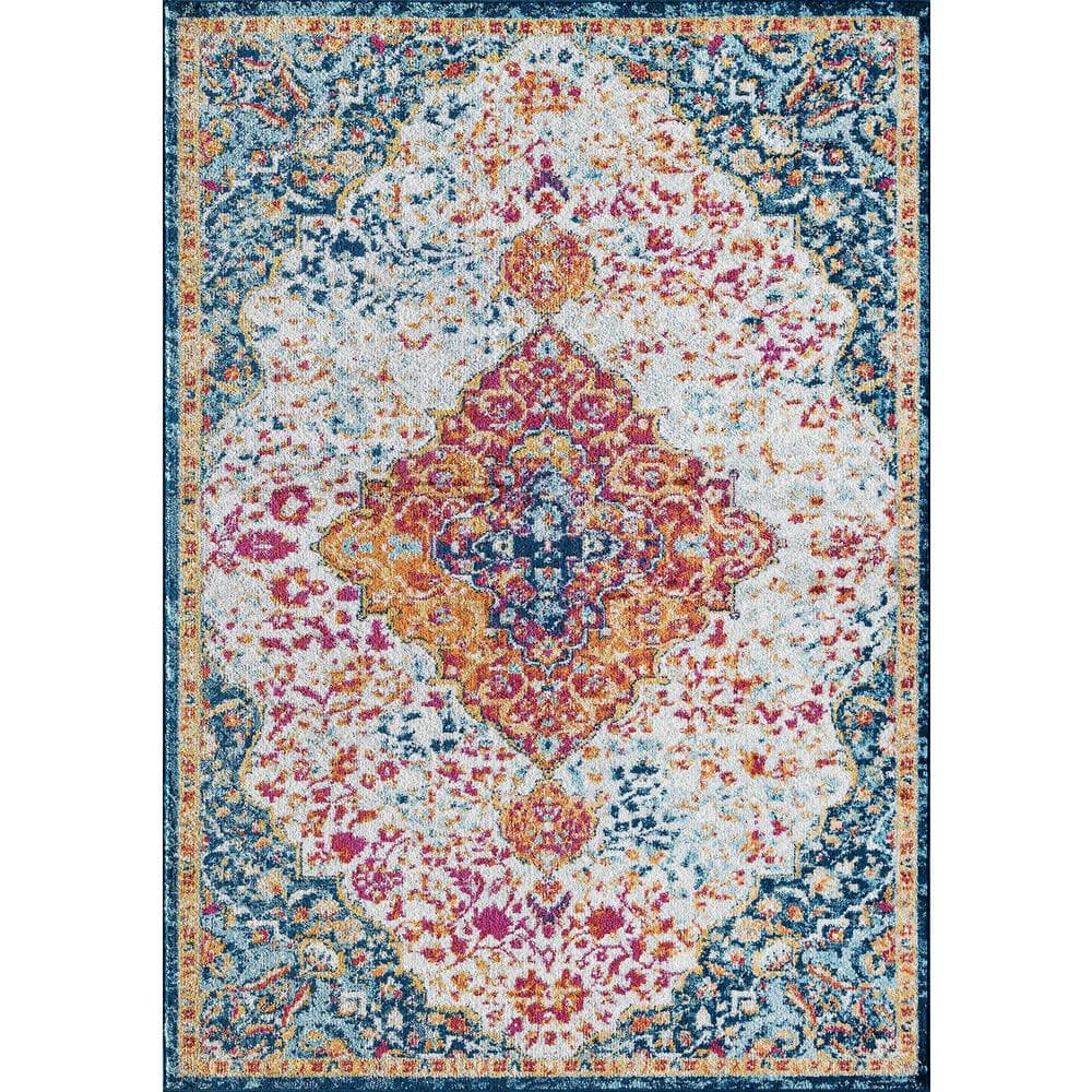 Rugs America Vivid Beauty 2 ft. x 8 ft. Indoor Area Rug RA30942 - The ...