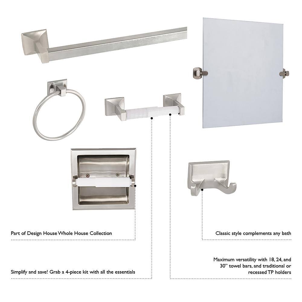 Millbridge Polished Chrome Double Robe Hook