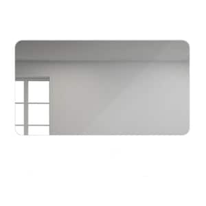 39 in. W x 30 in. H Large Rectangular Frameless Wall Mounted Bathroom Vanity Mirror